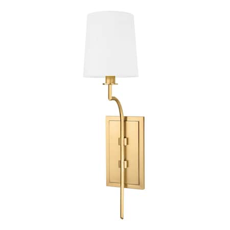 Hudson Valley Lighting Glenford 1 Light Wall Sconce 5.5 In. Aged Brass 3111-AGB