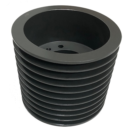 B&B Manufacturing Bushing 10 Groove V-Belt Pulley 9.25 inch OD 105V925F