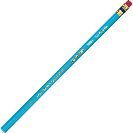 Sanford Col-Erase Pencils, Blue Lead, Blue Barrel 20028