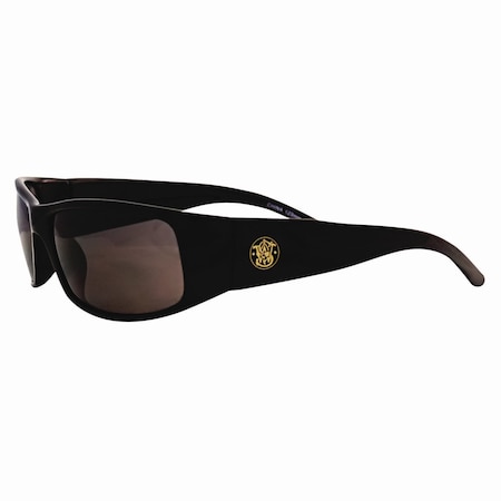 Smith & Wesson Safety Glasses, Anti-Fog, Smoke Lens, Black Frame, Full-Frame 21303