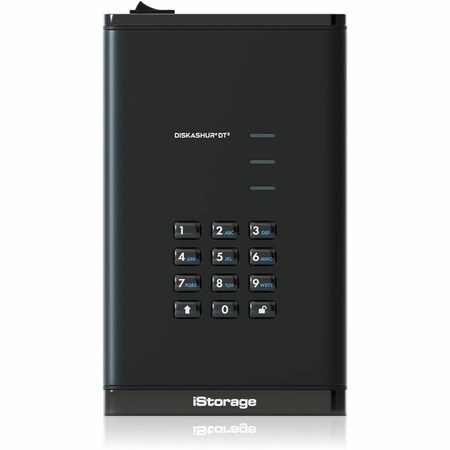 Kanguru DISKASHUR DT3 OFFERS AES 256-BIT ENCRYPTION, FIPS 140-3 LEVEL 3 PENDING, MILITARY- IS-DT3-256-12000-F