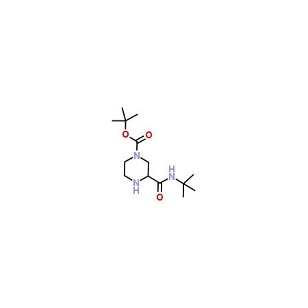 Ak Scientific (S)-2-(tert-Butylcarboxyamide)-4-tert-butoxycarbonylpiperazine (5g), CAS 150323-35-6 D122-5g