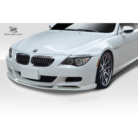 Duraflex 2006-2010 BMW M6 HMS Front Lip Spoiler, Signature Black - 1 Piece 113383