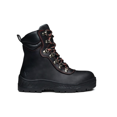 Xena Women's 8-Inch Work Boot, 8 M, Carbon Black, Desert Tan, HZ-01 HZ-01