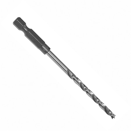 Light House Beauty Hex Shank Brad Point Drill, 0.09 in. LI1074798