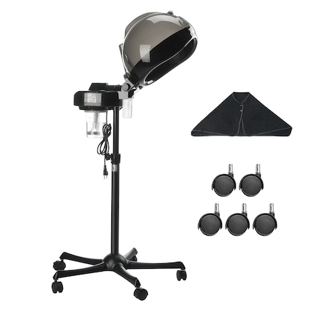 Vevor Professional Hair Steamer 11.81-inch Hooded Ionic Hair Steamer with 2 Mode JY-150D