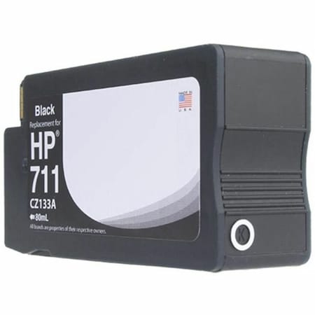 Clover Imaging Group WF Remanufactured Black Wide Format Ink Cartridge WH711SB