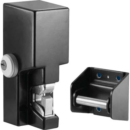 Securitron Gate Lock, Black, Fail Safe Monitored, 12/24 VDC, 2000lb GL1-FSM