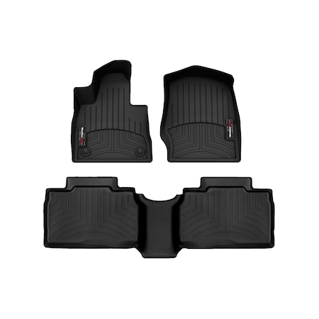 Weathertech Black, Front and Rear Floorliners 4417161-4415752
