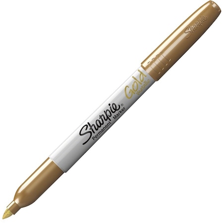 Sanford Gold Permanent Marker, Fine Tip 1823887