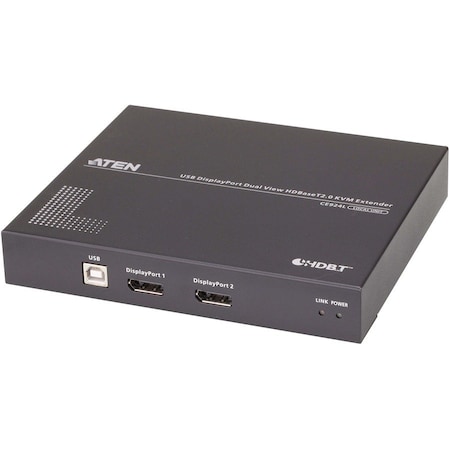 Aten USB DP DUAL DISPLAY HDBASET 2.0 KVM EXTENDER CE924