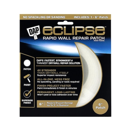 Homestead 6 in. 09165 Eclipse Rapid Wall Repair Patch HO3350011