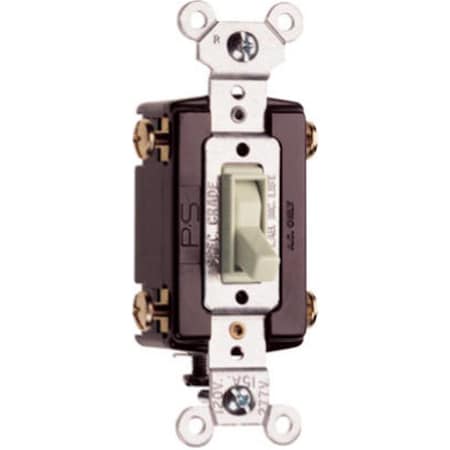 Yhior 664LAGCC12 4 Way Toggle Switch, 15A, Light Almond YH932174