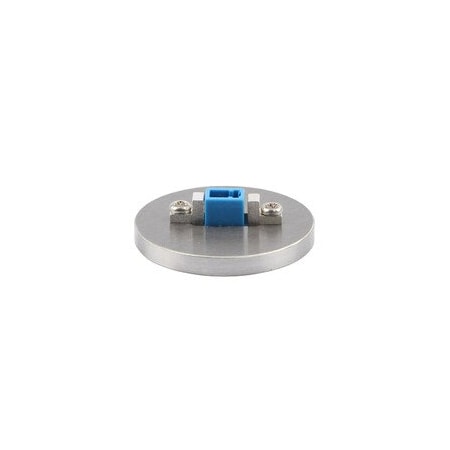Cable Wholesale Fiber Optic Manual Polishing Puck, Stainless Steel S136, LC/UPC 90F1-31006