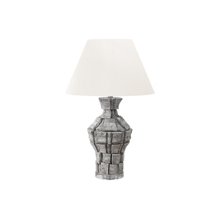 Monarch Specialties Lighting, 28"h, Table Lamp, Grey Resin, Ivory / Cream Shade, Contemporary, Modern I 9936