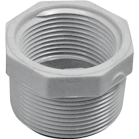 Lasco Reducer Bushing, 112 x 114 in, MPT x FPT, PVC, SCH 40 Schedule 439212BC