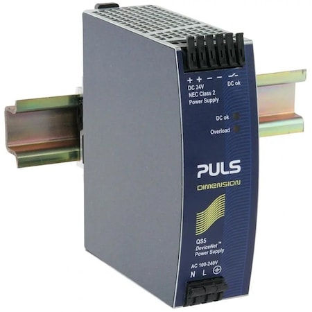 Puls Devicenet Power Supply, 24V, 3.8A, Nec Class 2 QS5.DNET