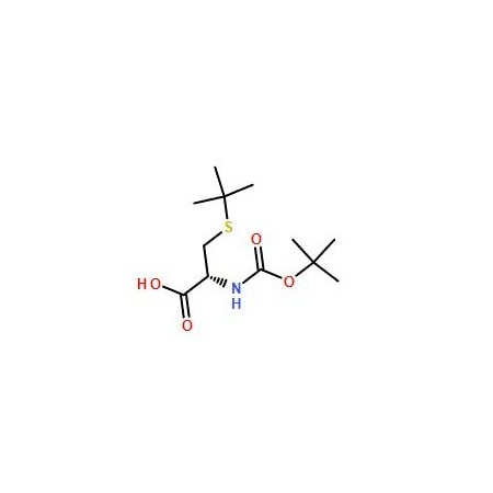 Ak Scientific Boc-Cys(tBu)-OH (25g), CAS 56976-06-8 V6684-25g