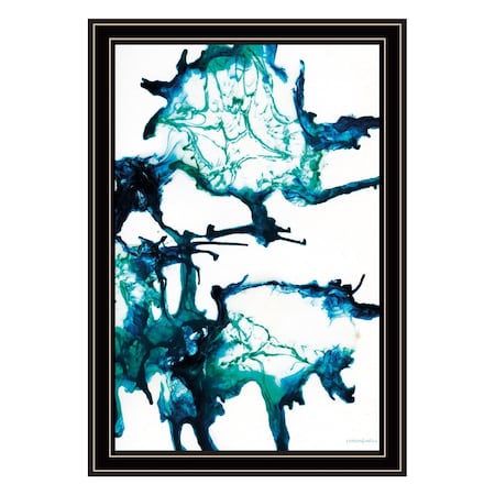 Homeroots Ocean Living Black Framed Print Wall Art 530152