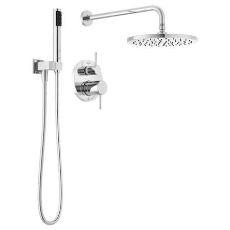 Delta Modern: Monitor 14 Series Shower with Raincan, Hand Shower & Rough Valve 342702