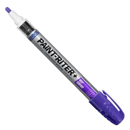 Markal Paint Marker, Medium Tip, Purple Color Family, Paint 96974