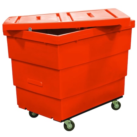 Royal Basket Trucks Cube Truck, Orng, Rubber G13-ORX-RLA-4HNN