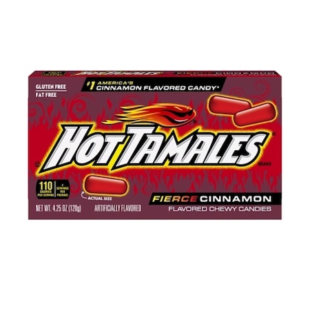 Hot Tamales Hot Tamales Fierce Cinnamon Chewy Candy 4.25 oz 762794
