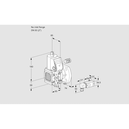 Honeywell Kromschroder VAS3-/50F/NW KS88011039