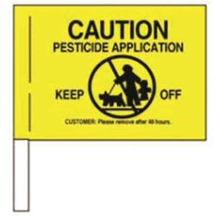 Blackburn Flag Economical Grounds Maintenance Flags, PK50 P454 Y/B SC5977