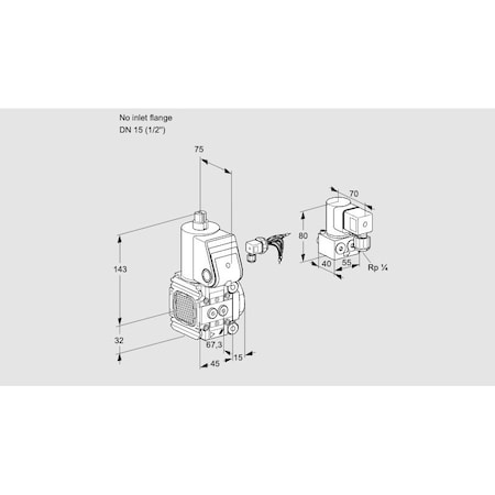 Honeywell Kromschroder VAS1-/15R/NQ KS88023986