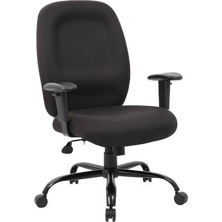 Boss Task Chair, Adjustable, Black B996