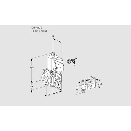 Honeywell Kromschroder VAS350/-R/NW KS88012062