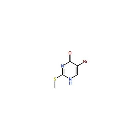 Ak Scientific 2-Methylsulfanyl-5-bromopyrimidin-4-one (5g), CAS 81560-03-4 Z2595-5g