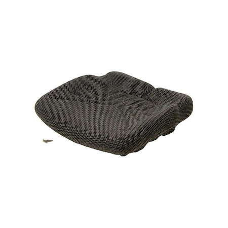 Uni Pro Seat Cushion, Fits 1054/1055 or Grammer 72X Seat, Black/Gray Fabric 7994