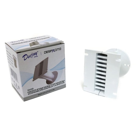 Deejay Led 1-inch Line Array Horn Aluminum for Bolt On Driver WHITE TBHLINEARRAYWHIT