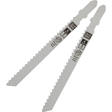 Do It Best T-Shank 4'' 8 TPI Nail-Embedded Wood Jigsaw Blade, 2PK QJDIB-JST-016