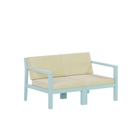 Polybird BREEZE DEEP SEAT LOVESEAT. SAGE POLYBIRD P108-SG-CACA