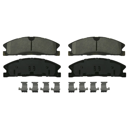 Wagner Brake QuickStop Front Disc Brake Pad Set Ceramic,  ZD1611B