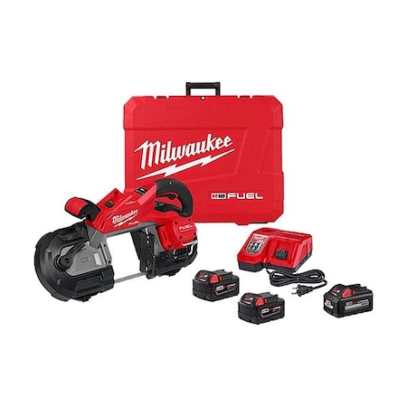 Milwaukee Tool M18 FUEL DT Band Saw + M18 HO6.0 Battery 2929S-22, 48-11-1865