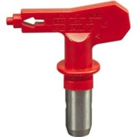 Titan Paint Sprayer Tip, 8 to 10 in W Fan, Red, 0.017 in Tip, Tungsten Carbide 662-417
