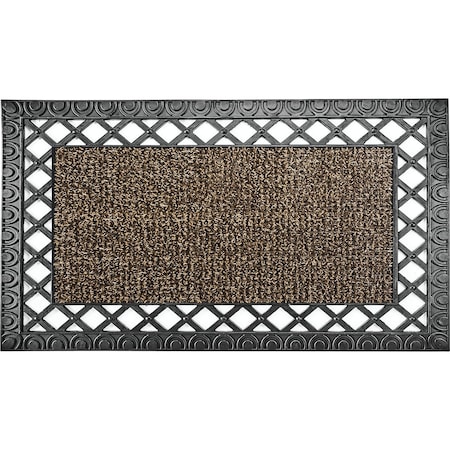 Grassworx Sandbar 18'' x 30'' AstroTurf French Quarter Door Mat 10376405