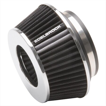 Strike3 43610 Air Filter - Black- Chrome ST3557754