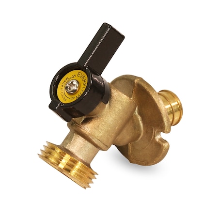 Everflow Pex Inletx3/4" MHT Outlet Quarter Turn Sillcock Hose Bibb 3/4" 47342P-NL
