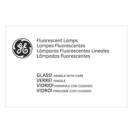 Ge Industrial Solutions Linear Fluorescent Bulb, 40 W, T12 U-Bend Lamp, 2450 Lumens, 4100 K Color Temp 20185