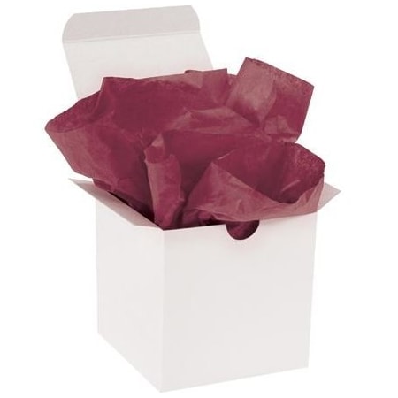 Bubblefast 480 20 x 30'' Cabernet Gift Grade Tissue Paper BFT2030K