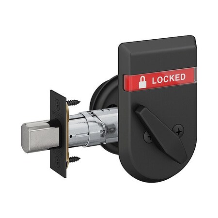 Schlage Deadbolt Locks, Cylindrical, 1 in Throw L B572 622 IS-LOC