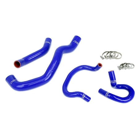 Hps Performance High Temp Reinforced Silicone Radiator and Heater Coolant Hose Kit, Blue,  57-2099-BLUE