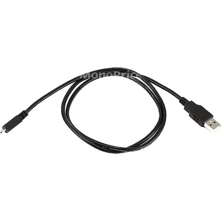 Monoprice USB 2.0 Cable, 3 ft.L, Black 4867