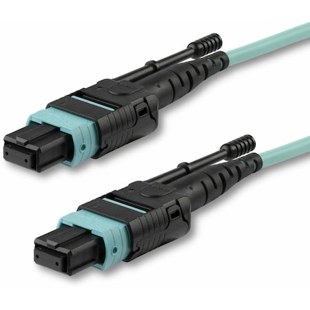 Startech.Com 3M 9.8FT MTPF/PC TO MTPF/PC OM3 FIBER CABLE; 40 GBPS; 50/125UM CORE; BANDW MPO12PL3M