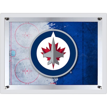 Holland Bar Stool Co Winnipeg Jets 19.25 in. x 14.5 in. Backlit LED Sign by Company LBLedA